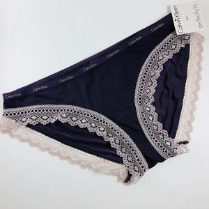 CALVIN KLEIN Royal Purple Bikini Panties